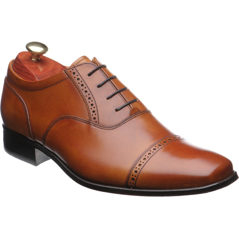 Barker shoes | Barker Flex | Jardine rubber-soled semi-brogues in Cedar ...