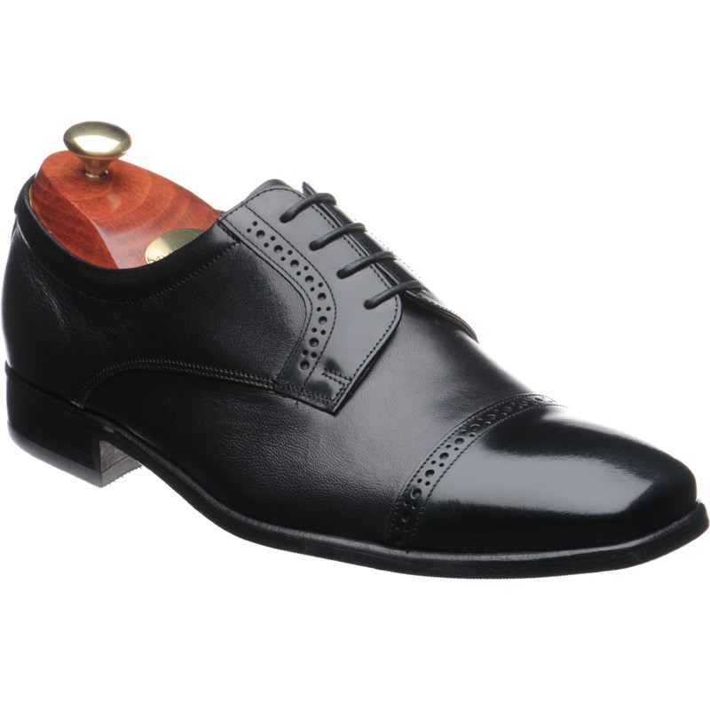 Barker Shoes Barker Flex Anton In Black Nappa High Shine At Herring Shoes 7426