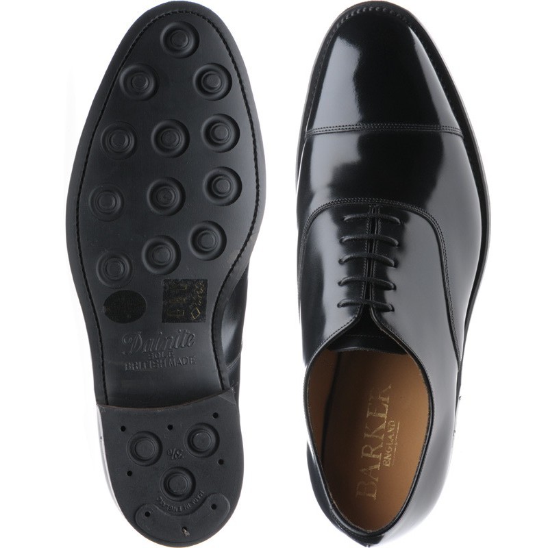 Barker shoes | Barker Professional | Cheltenham (Rubber) in Black ...