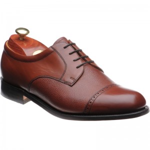 Barker Staines in Rosewood Calf and Grain