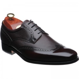Barker Andrew in Burgundy Calf and Polished