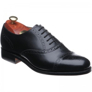 Barker Gatwick in Black Calf