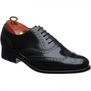 Barker Glasgow in Black Polished