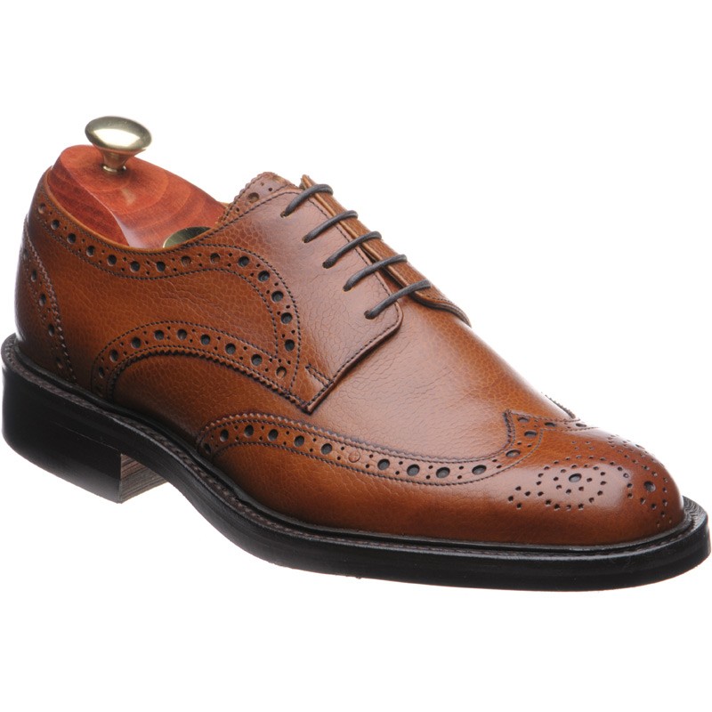 Barker shoes | Barker Country | Grassington rubber-soled brogues in ...