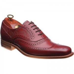 Barker McClean in Red Calf and Laser Print