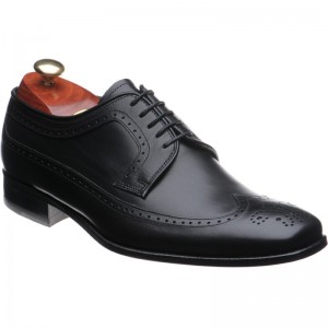 Barker shoes | Barker Flex | Redhill hybrid-soled brogues in Black Calf ...