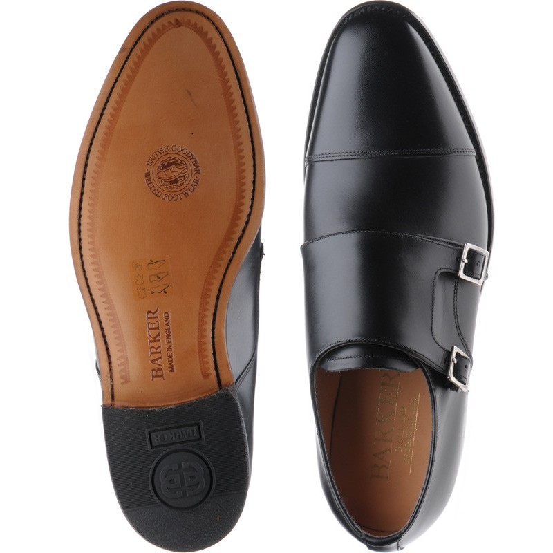Barker shoes | Barker Professional | Tunstall double monk shoes in ...