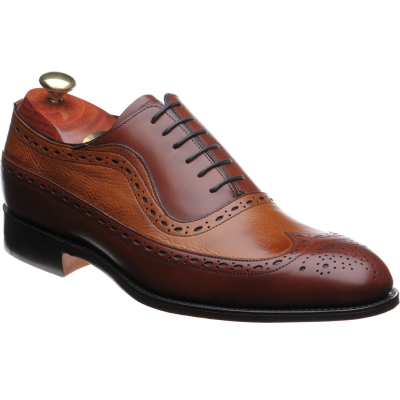 Barker Rochester two-tone brogues