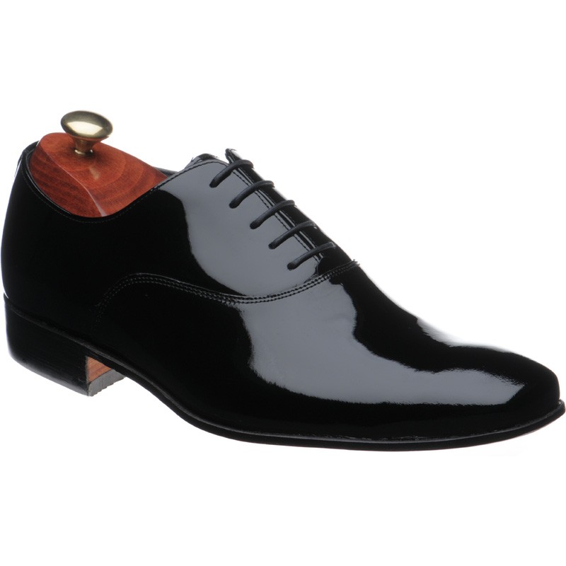 Barker shoes | Barker Sale | Dominic in Black Patent at Herring Shoes