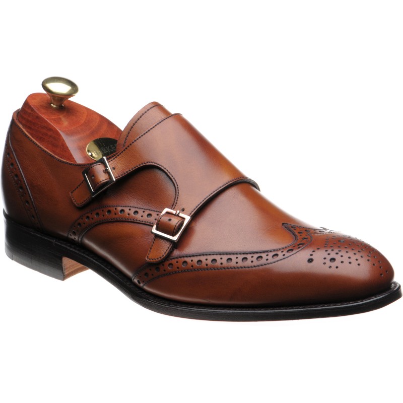 Barker shoes | Barker Factory Seconds | Fleet double monk shoes in ...