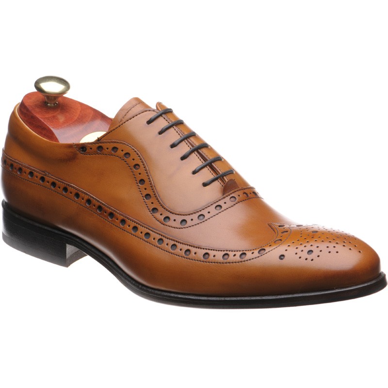 Barker shoes | Barker Flex | Tenby in Cedar Calf at Herring Shoes