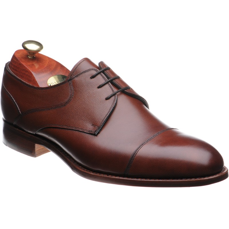 Barker shoes | Barker Handcrafted | Ramsey Derby shoes in Rosewood Calf ...