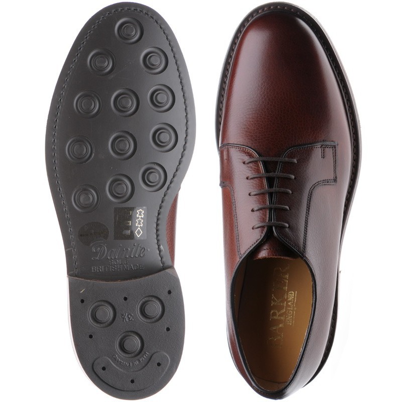 Leeds 2. derby shoe with dainite rubber sole store