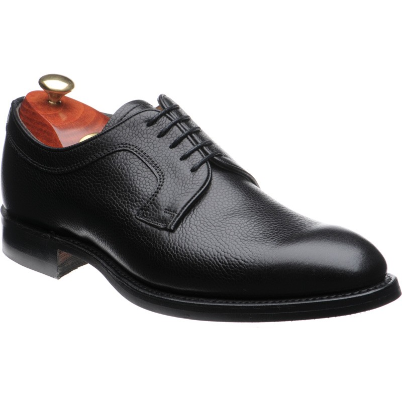 Barker shoes | Barker Country | Skye rubber-soled Derby shoes in Black ...
