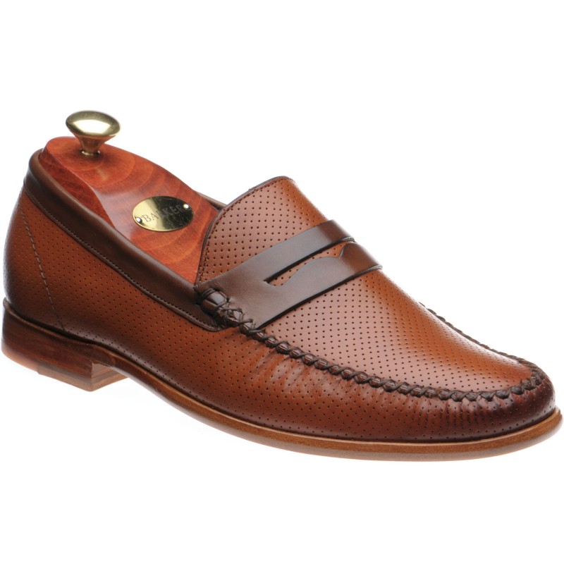 Barker shoes Barker Moccasin Collection William loafers in Rosewood