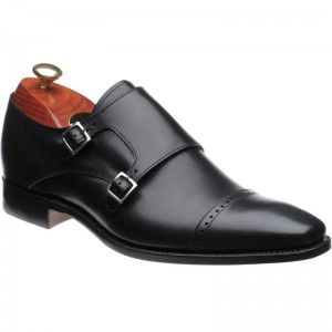Barker Lancaster in Black Calf