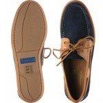 Barker Wallis rubber-soled deck shoes