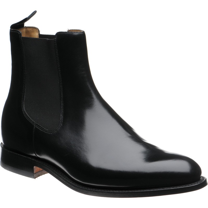 Bedale Chelsea boots in Black Polished 