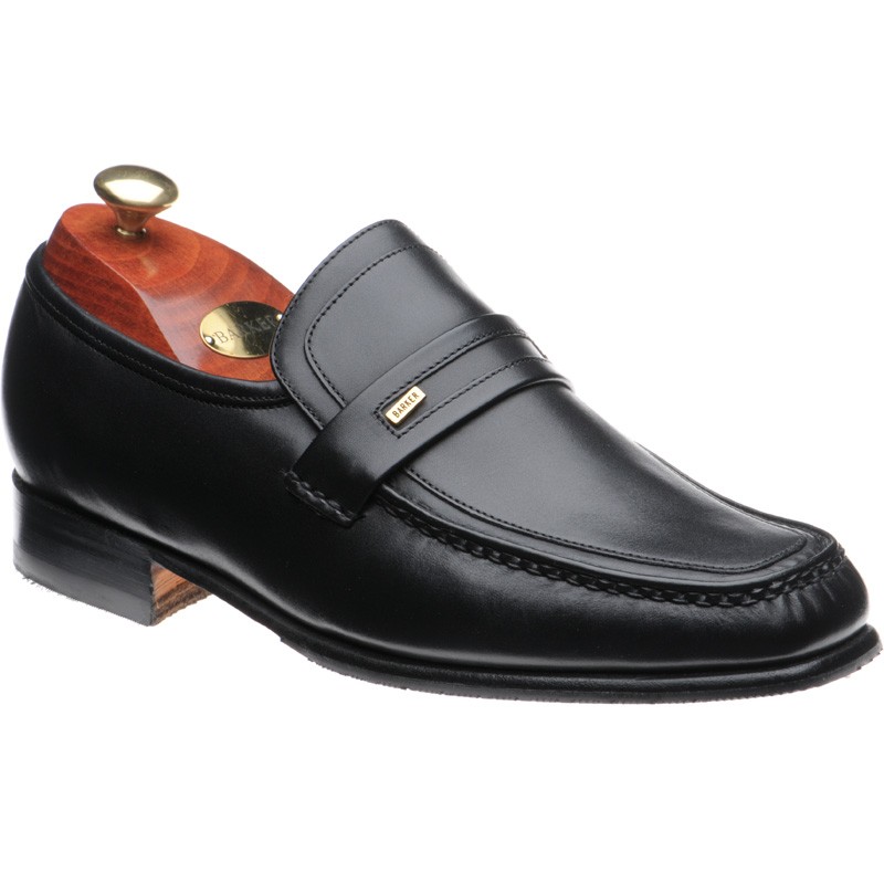 Barker shoes | Barker Sale | Wesley in Black Calf at Herring Shoes