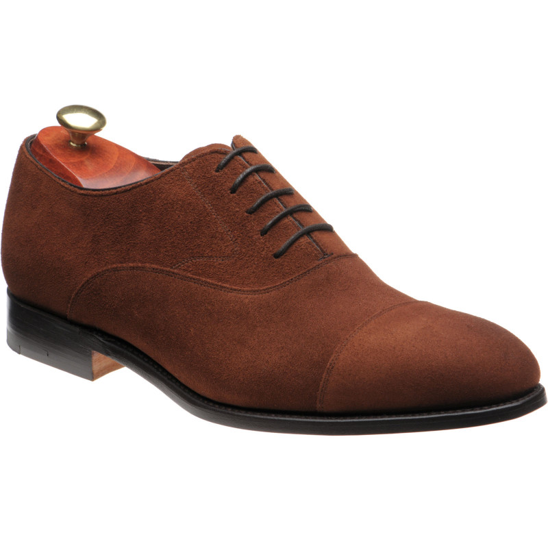 barker brown suede shoes