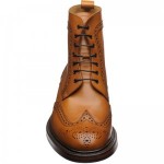 Calder rubber-soled brogue boots