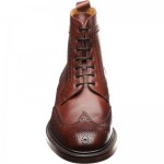 Calder rubber-soled brogue boots