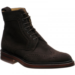 Calder in Choc Burnished Suede