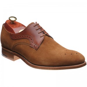 Cohen in Terra Suede and Rosewood Calf