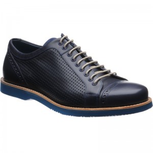 Miami in Navy Calf and Perforated