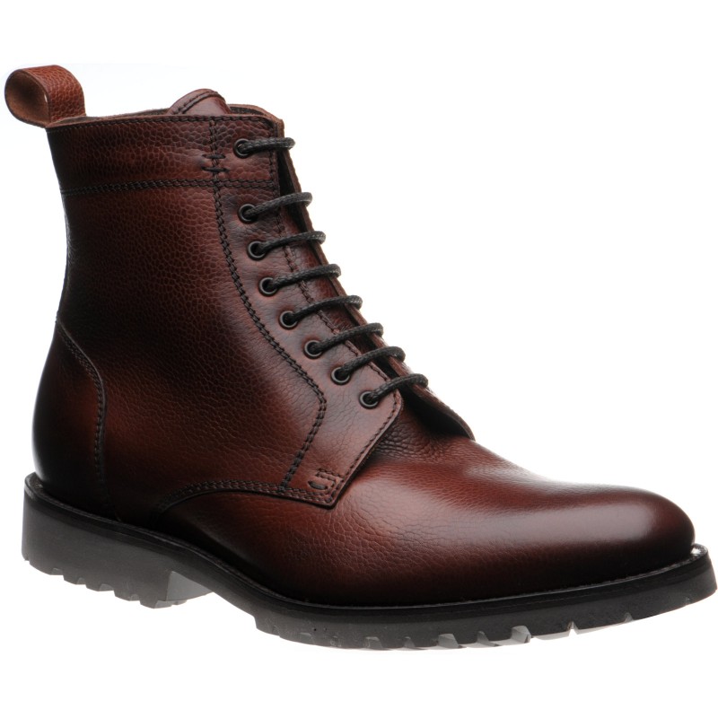 Barker shoes | Barker Country | Sully in Cherry Grain at Herring Shoes