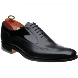 Harding in Black Calf and Patent