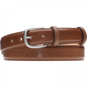 Hand Painted Belt in Brown