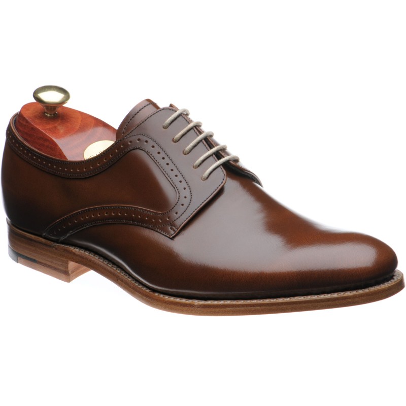 Barker shoes | Barker Creative | Carrick Derby shoes in Etam Hi-Shine ...