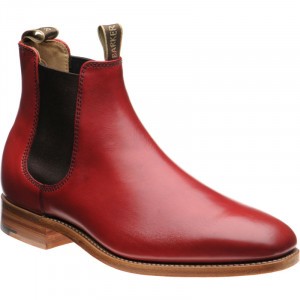 Barker shoes Barker Professional Mansfield in Red Handpainted Calf at Herring Shoes