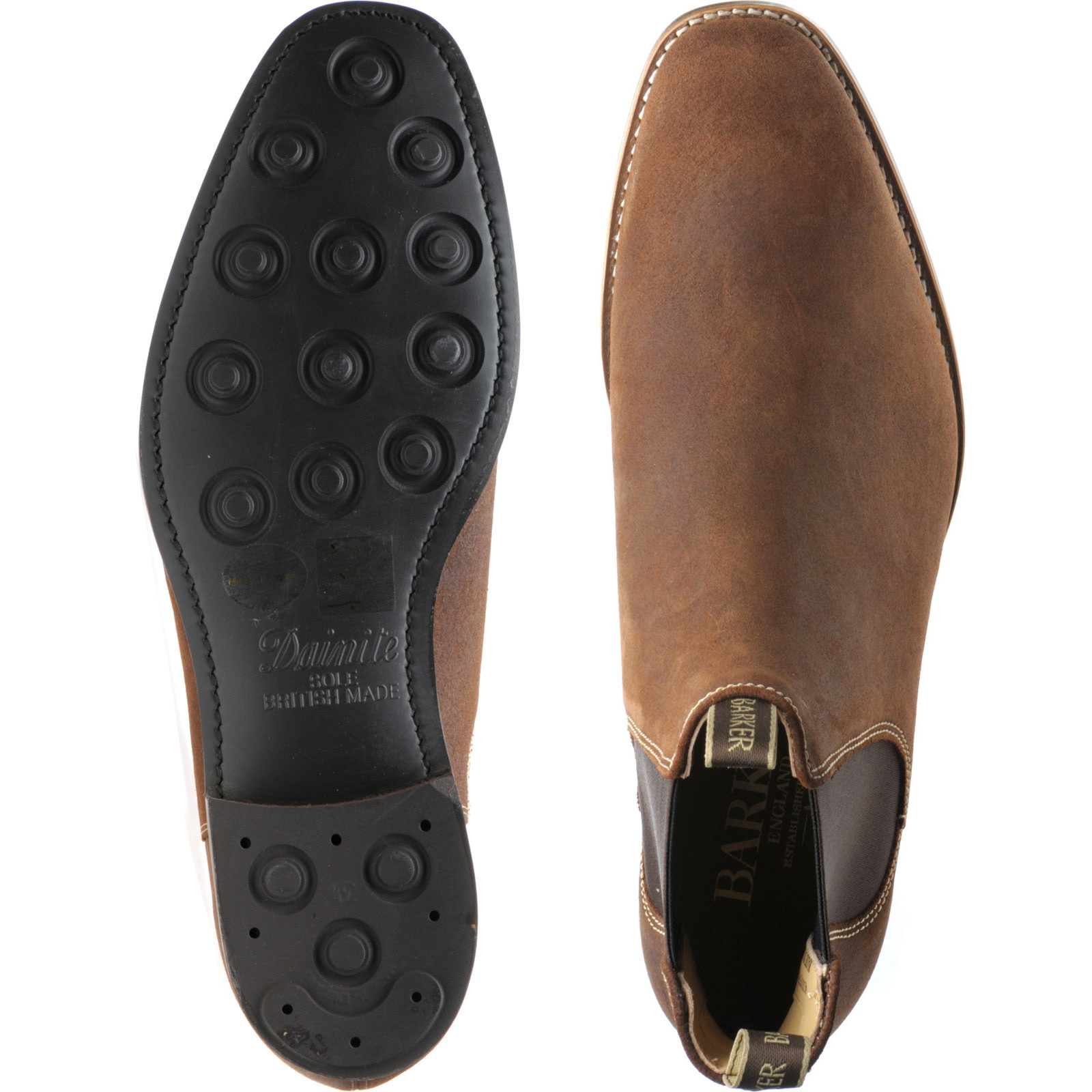 Barker shoes | Barker Factory Seconds | Mansfield rubber-soled Chelsea ...