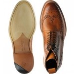 Barker shoes | Barker Creative | Butcher II in Cedar Hand Painted Calf ...