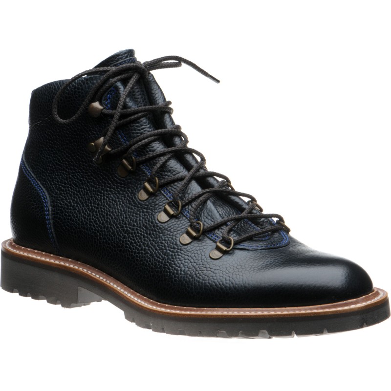 Barker shoes | Barker Country | Glencoe rubber-soled boots in Navy ...