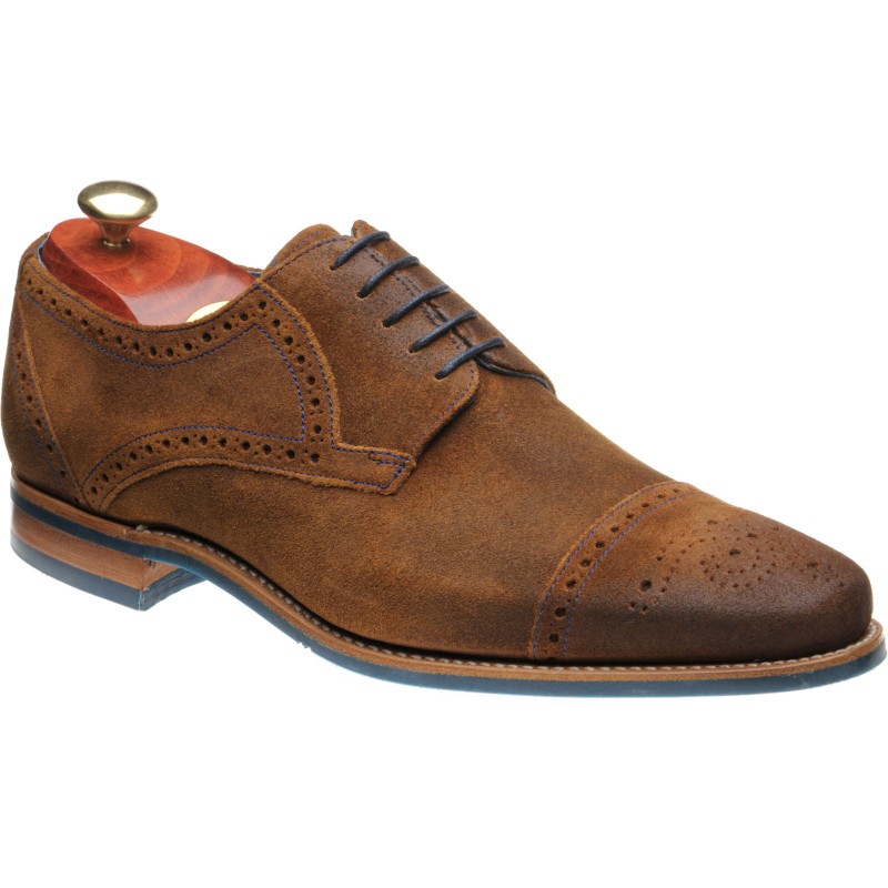 barker brogues tan