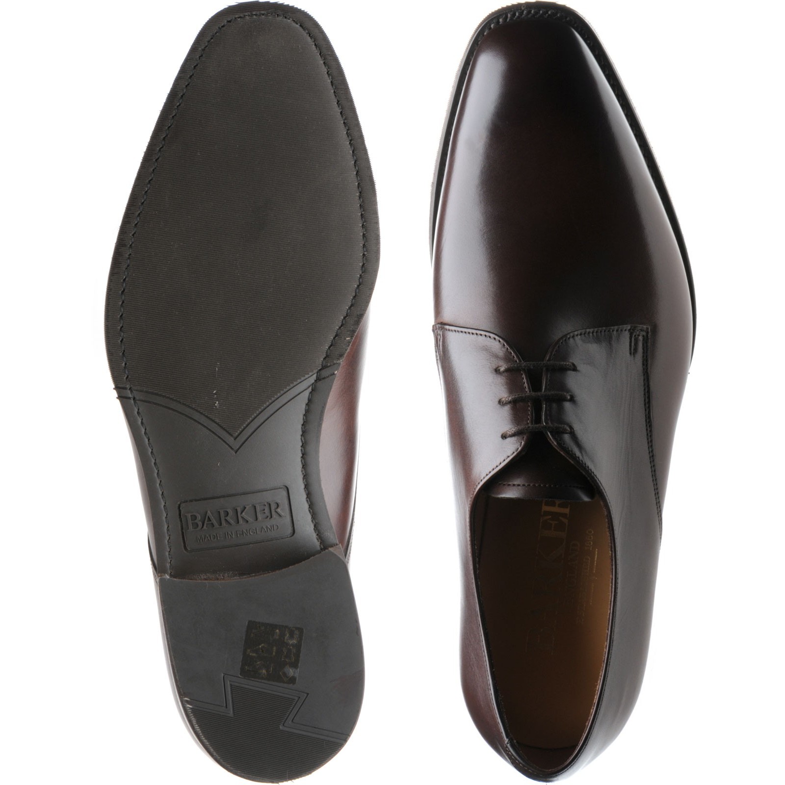 Barker shoes | Barker Professional | St Austell rubber-soled Derby ...