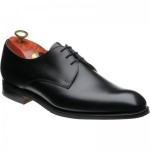 Barker St Austell rubber-soled Derby shoes in Black Calf