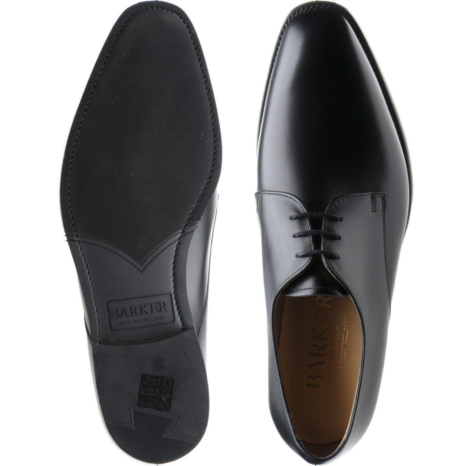 Barker shoes | Barker Professional | St Austell in Black Calf at ...
