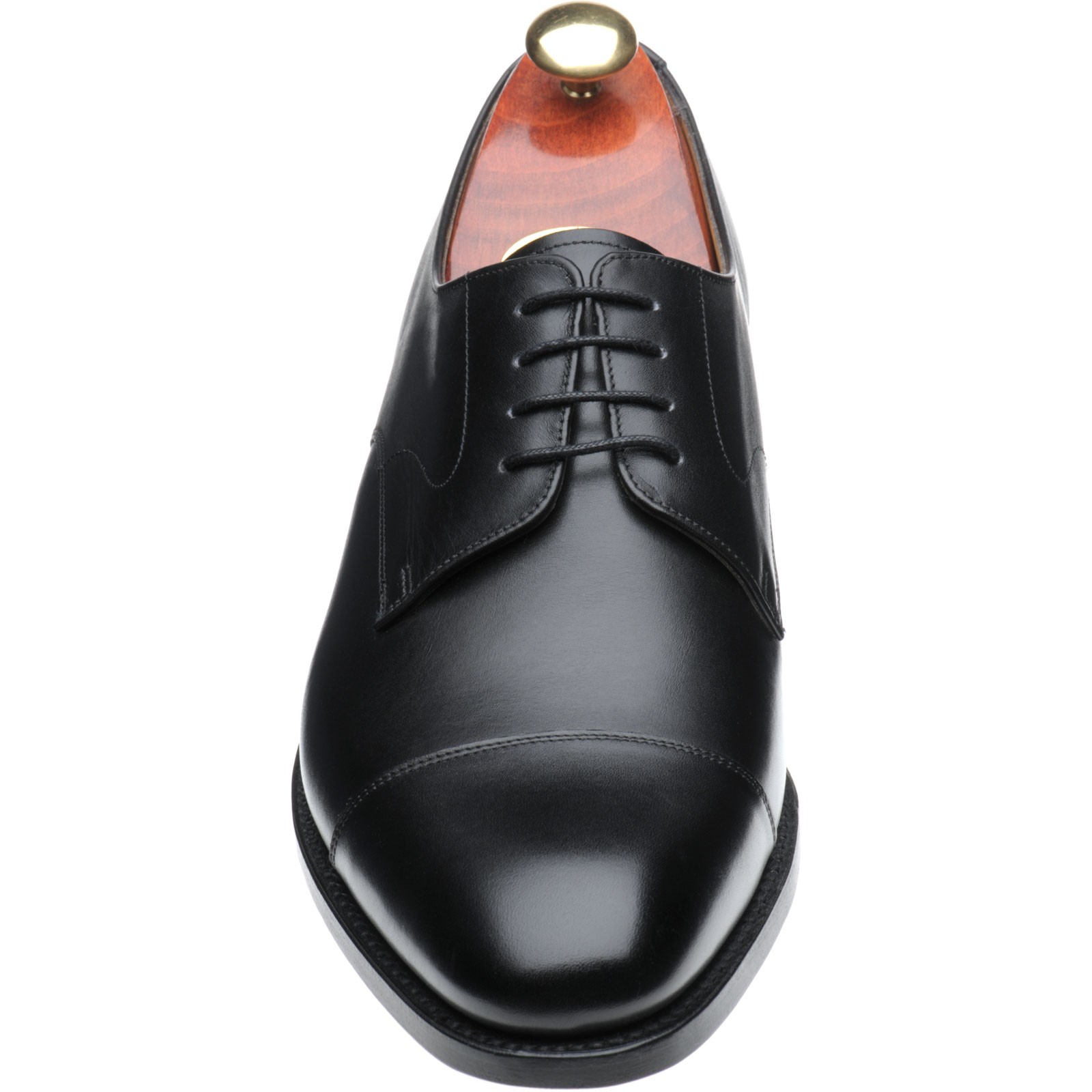 Barker shoes | Barker Professional | Morden Derby shoes in Black Calf ...