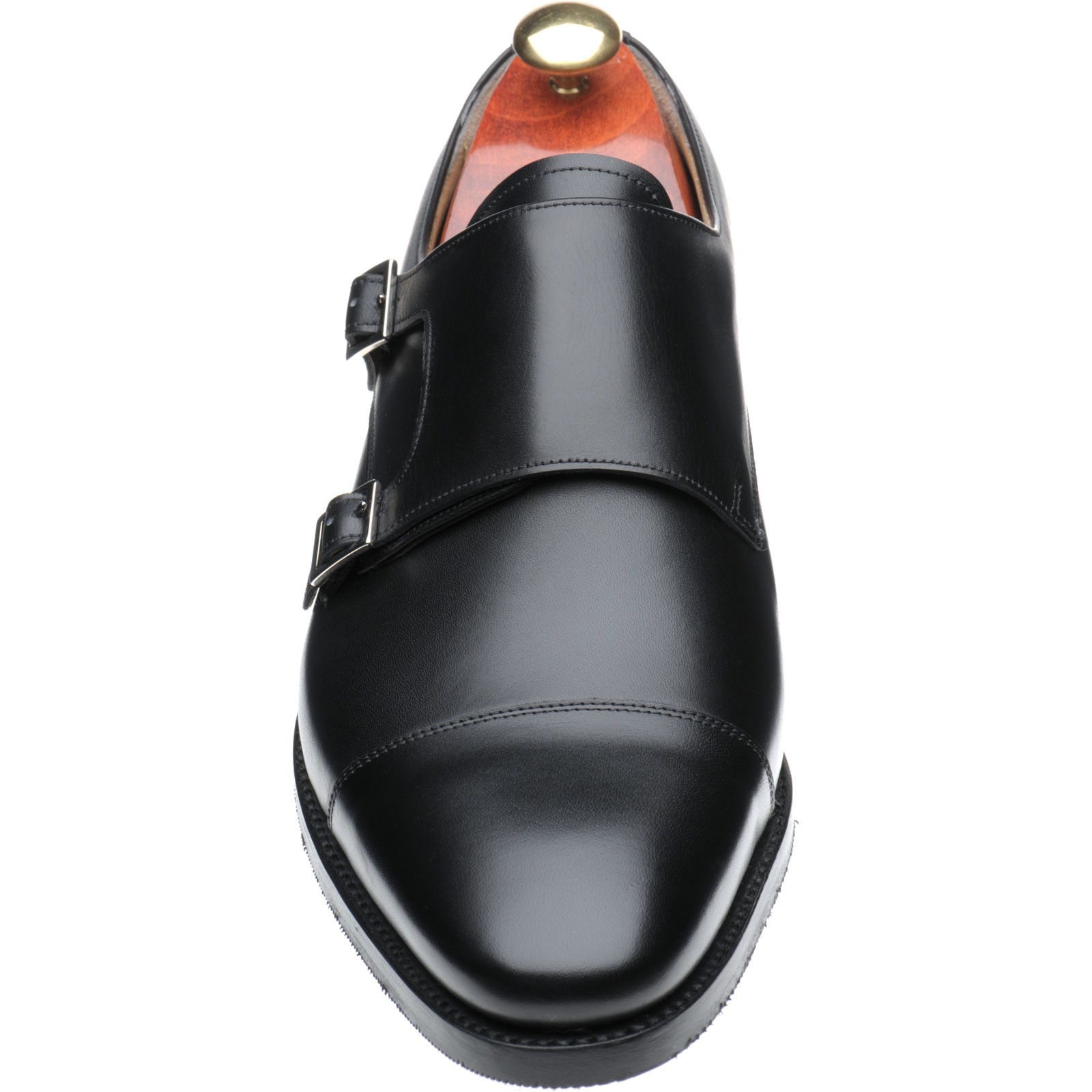 Barker shoes | Barker Tech | Edison in Black Calf at Herring Shoes