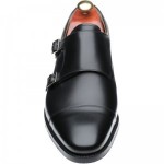 Edison rubber-soled double monk shoes
