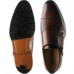 Edison hybrid-soled double monk shoes