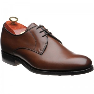 Barker shoes Barker Sale March Rubber in Dark Walnut Calf at Herring Shoes