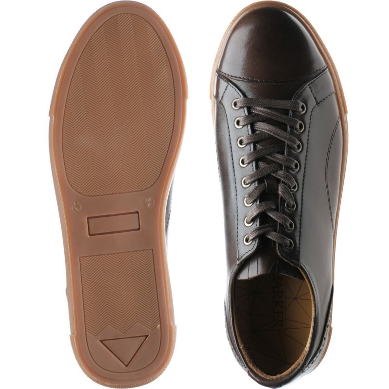 ethan mesh and leather trainer