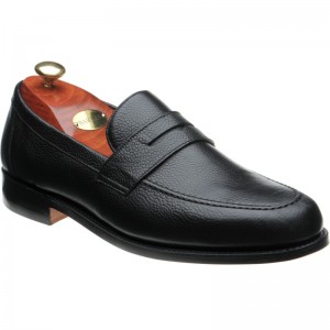 Barker shoes Barker Factory Seconds Audley in Black Grain at Herring Shoes