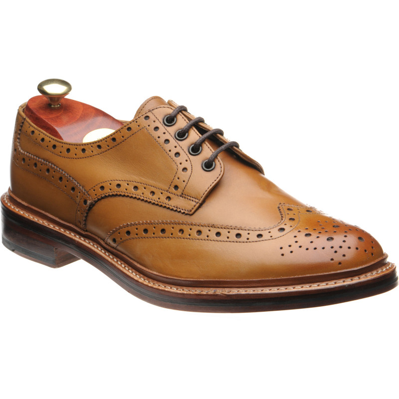 Barker shoes | Barker Factory Seconds | SHB0049 brogues in Tan Calf at ...