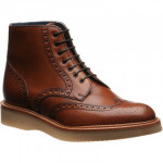 Barker Terry rubber-soled brogue boots